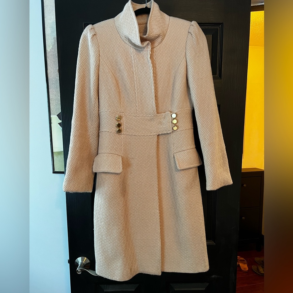 VINTAGE Milly of New York Coat in baby pink